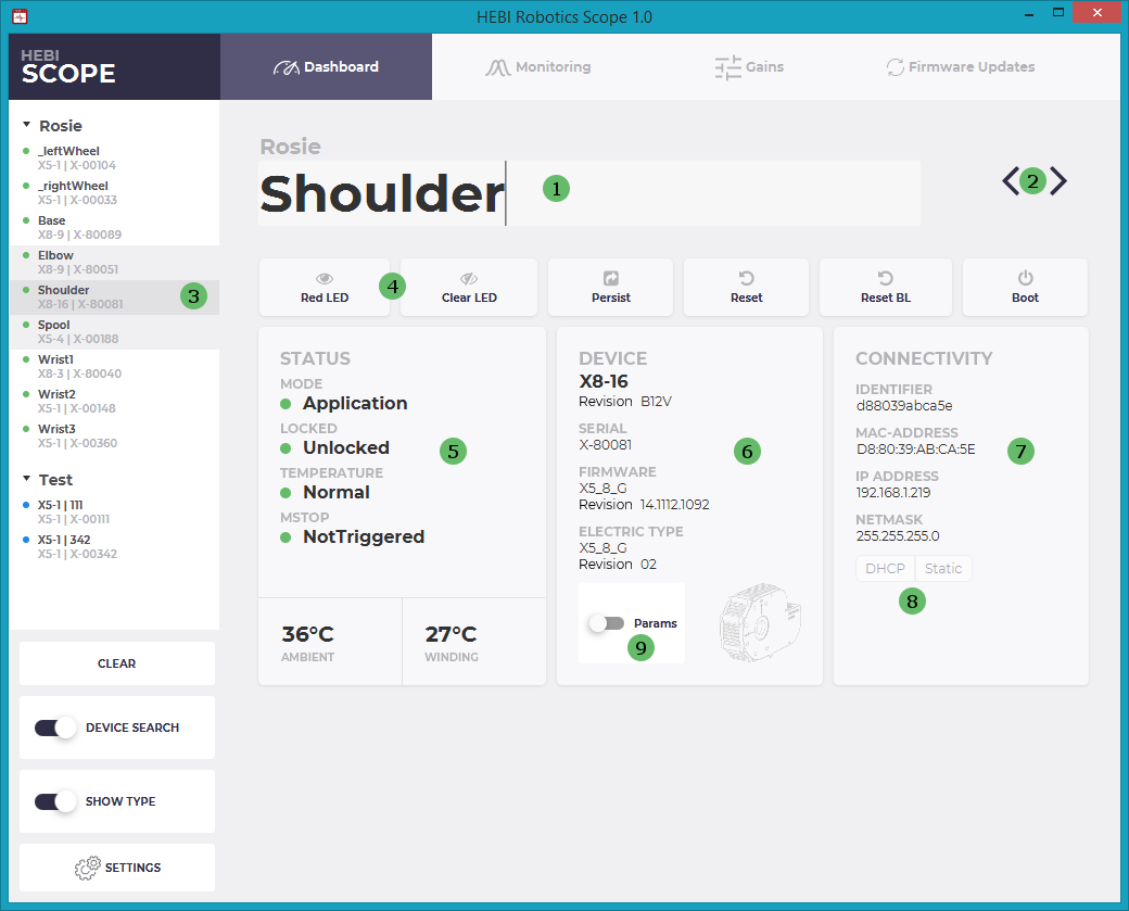 tab dashboard
